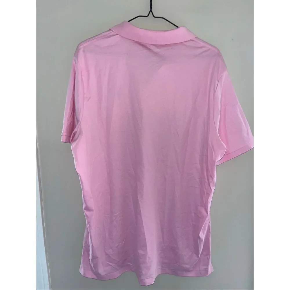 Ralph Lauren Classic Fit Pink Polo Large